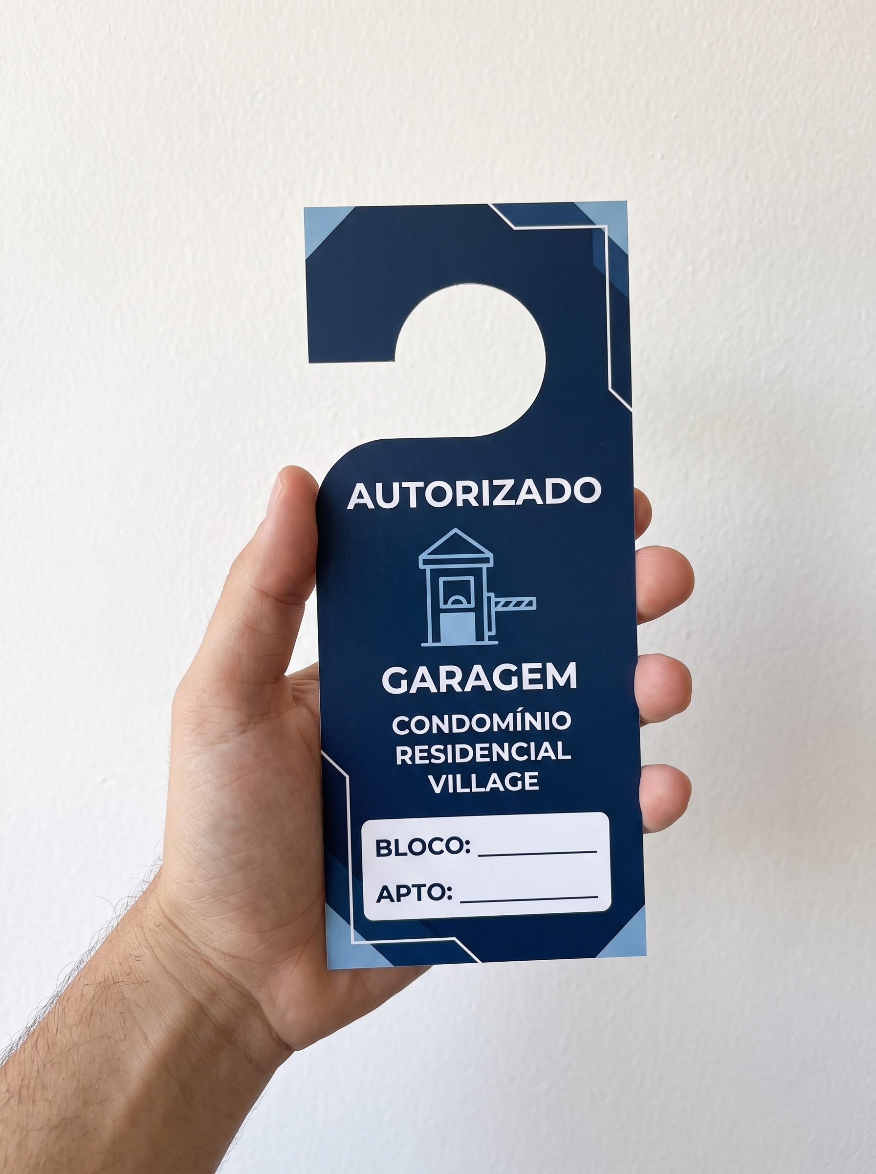 Amostra de display retrovisor personalizado