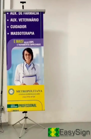 Roll-up Rotatório de Teto 1